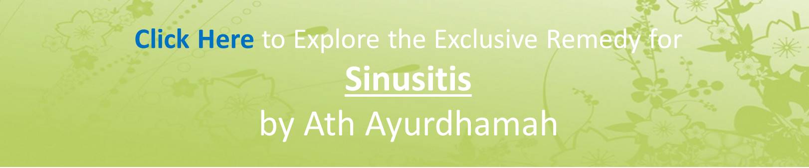 Sinusitis Banner